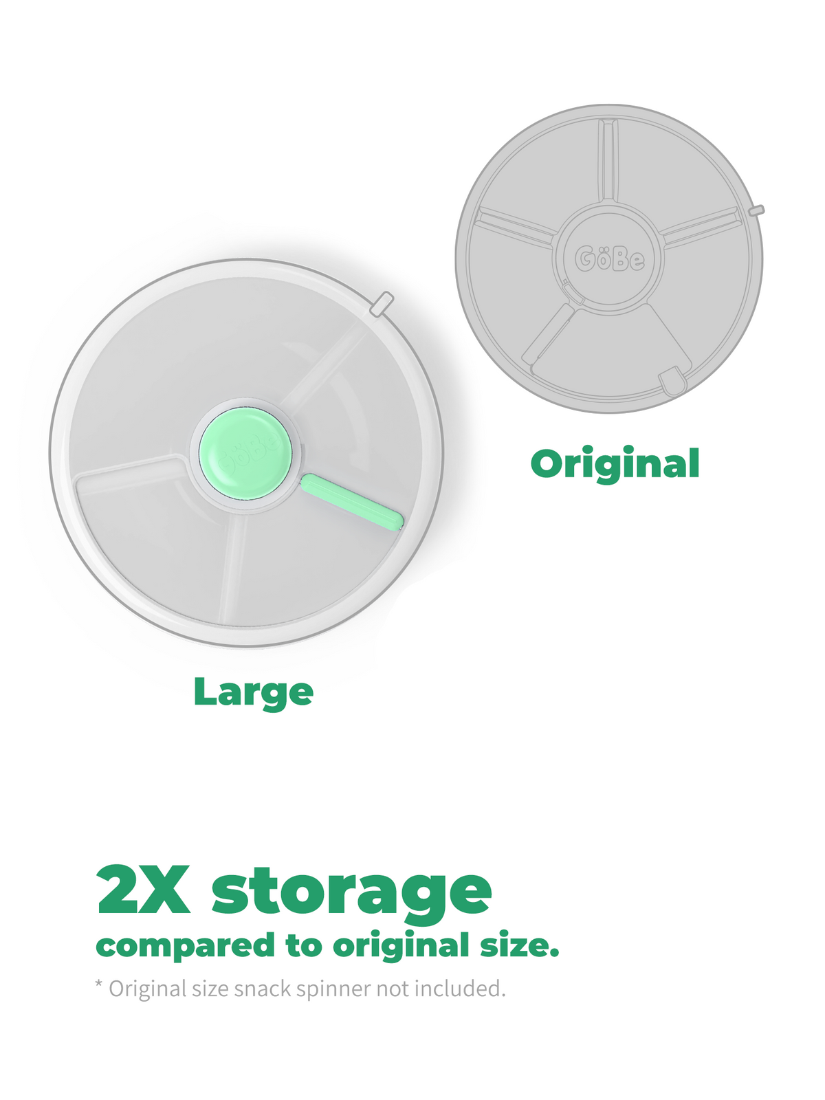Large Snack Spinner - GoBe Kids