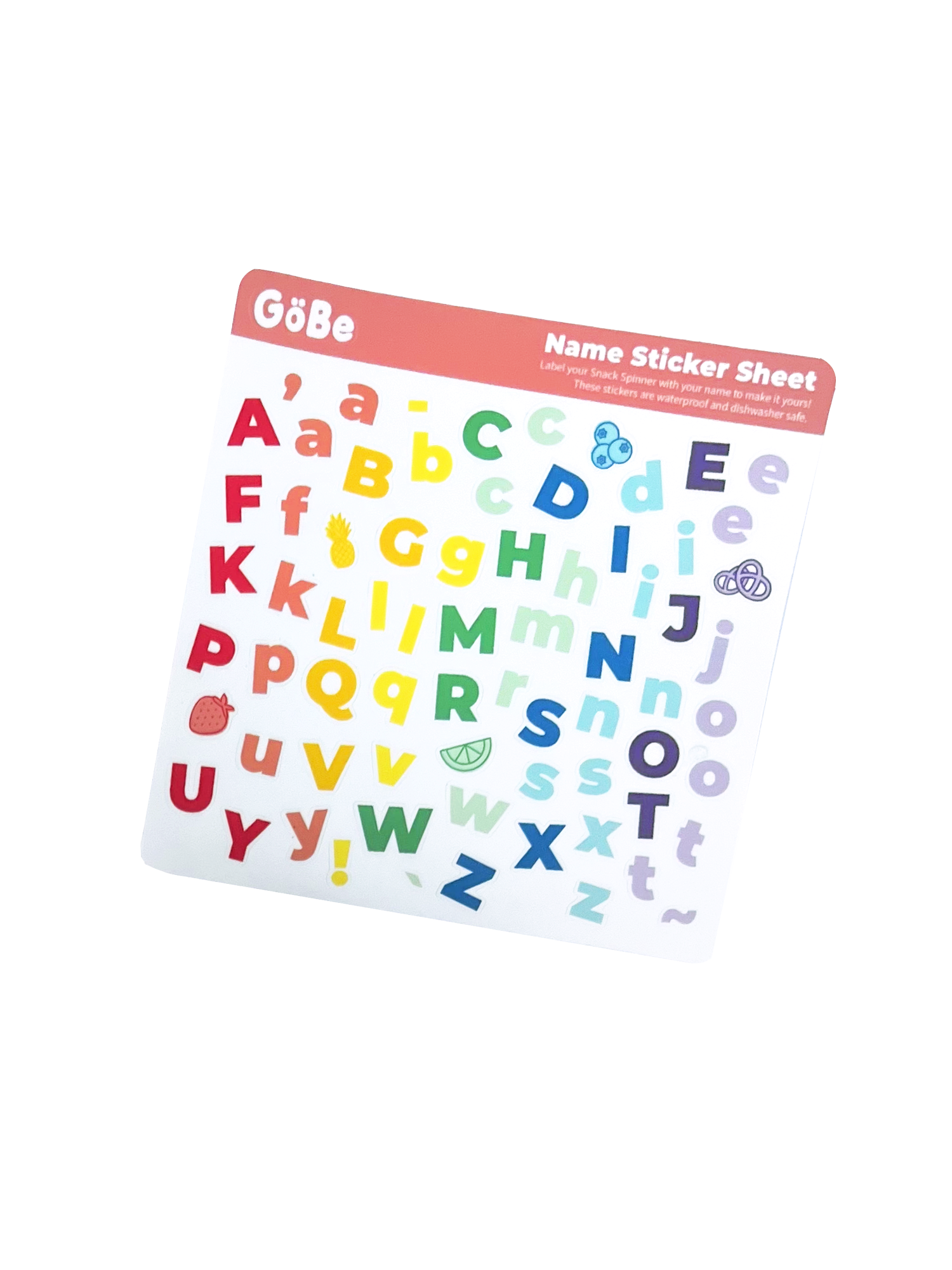 Sticker Sheet - GoBe Kids